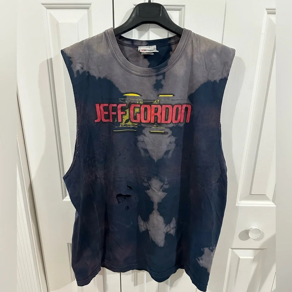 Nascar Jeff Gordon Racing Muscle Shirt - Picture 1 of 8